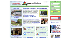 Desktop Screenshot of freerentalfinder.com
